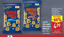 ALDI Chrupki Monster Munch Lorenz oferta