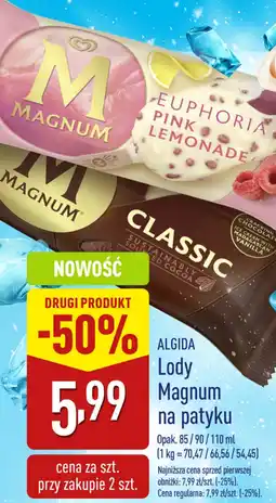ALDI Lody Magnum na patyku oferta
