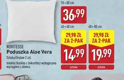 ALDI Poduszka Aloe Vera Novitesse oferta