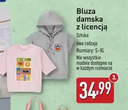 ALDI Bluza damska z licencją oferta