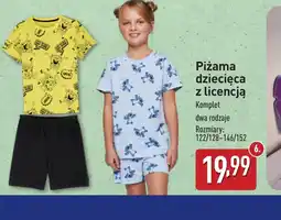 ALDI Piżama dziecięca z licencją oferta