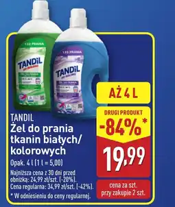 ALDI Zel do prania tkanin białych/kolorowych Tandil oferta