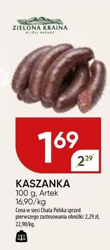 Chata Polska Kaszanka 100g Artek oferta