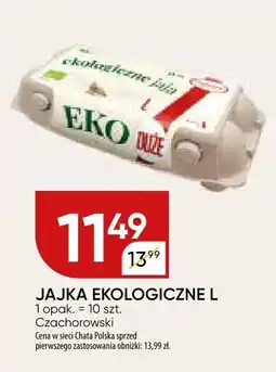 Chata Polska Jajka ekologiczne L Czachorowski oferta