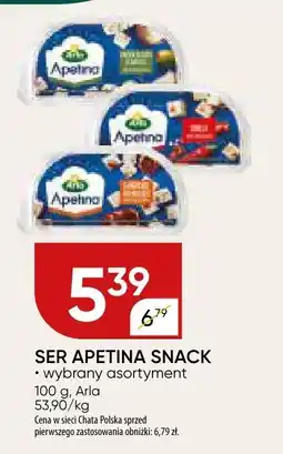 Chata Polska Ser apetina snack Arla oferta