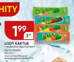 Chata Polska Lody Kaktus wybrany asortyment 55 ml Nestlé oferta