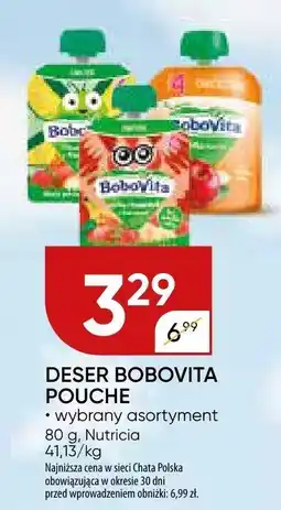 Chata Polska Deser Bobovita Pouch wybrany asortyment 80 g Nutricia oferta