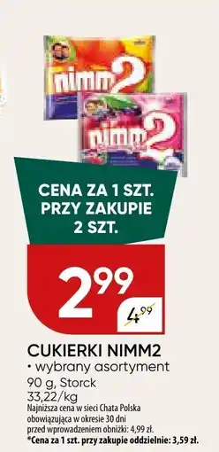 Chata Polska Cukierki Nimm2 wybrany asortyment 90 g Storck oferta