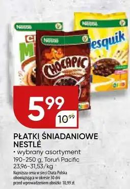 Chata Polska Płatki śniadaniowe Nestle 190-250 g oferta