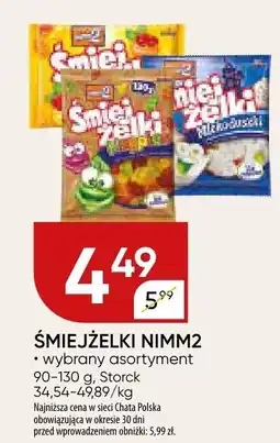 Chata Polska Śmiejżelki Nimm2 wybrany asortyment 90-130 g Storck oferta
