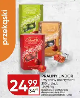 Chata Polska Praliny Lindor wybrany asortyment 200 g Lindt oferta
