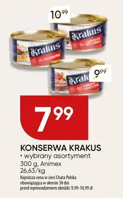 Chata Polska Konserwa Krakus 300 g oferta