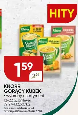 Chata Polska Knorr Gorący Kubek 12-22 g oferta