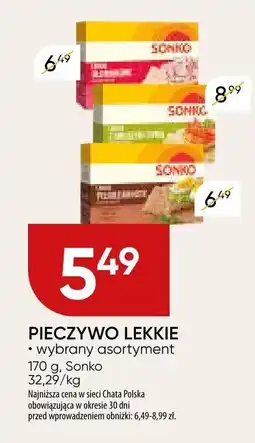 Chata Polska Pieczywo lekkie Sonko 170 g oferta