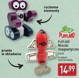 ALDI Klocki magnetyczne rakieta Playland oferta