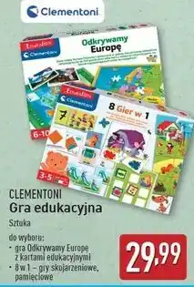 ALDI Gry edukacyjne 8w1 Clementoni oferta