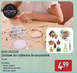 ALDI Zestaw do robienia bransoletek Home Creation oferta