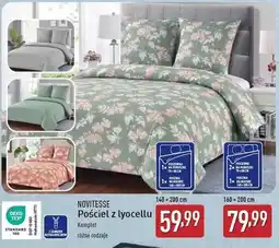 ALDI Komplet pościeli z lyocellu 160 x 200 cm Novitesse oferta