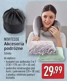 ALDI Komplet koc poduszka 2w1 Novitesse oferta