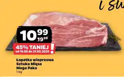 Netto Łopatka wieprzowa Sztuka Mięsa oferta