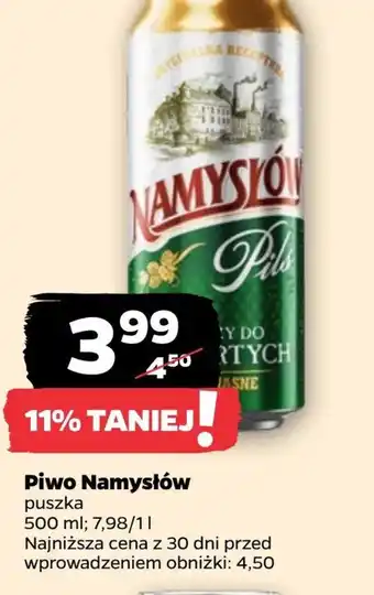 Netto Piwo Namysłów oferta