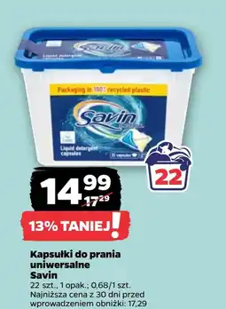 Netto Kapsułki do prania Savin oferta