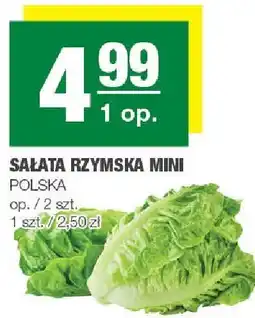 Spar Sałata rzymska mini 2 szt. Polska oferta