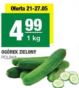 Spar Ogórek zielony 1kg Polska oferta