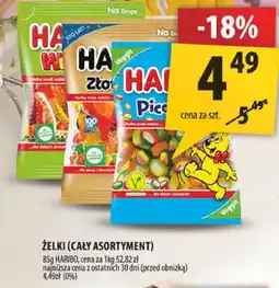 Arhelan Żelki (cały asortyment) Haribo 80-175g oferta