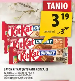 Arhelan Baton KitKat (wybrane rodzaje) 40-45g Nestle oferta