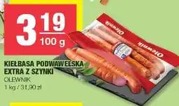 Spar Kiełbasa podwawelska extra z szynki Olewnik 1kg oferta