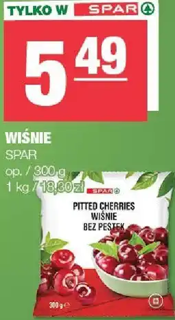 Spar Wiśnie 300g Spar oferta