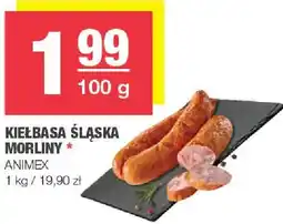 Spar Kiełbasa śląska morliny 100g Animex oferta