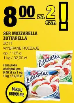 Spar Ser mozzarella Zottarella oferta