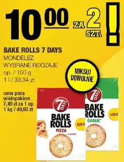 Spar Bake rolls 7 Days Mondelez oferta