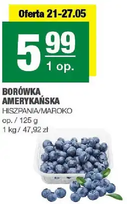 Spar Borówka amerykańska 125g SPAR oferta