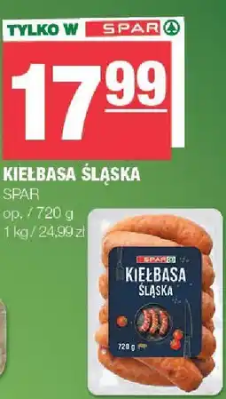 Spar Kiełbasa śląska Spar oferta