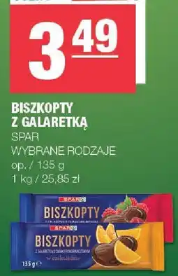 Spar Biszkopty z galaretką Spar oferta
