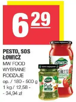 Spar Pesto, sos Łowicz MW Food oferta