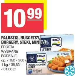 Spar Paluszki, nuggetsy, burgery, steki, mintaj Frosta oferta