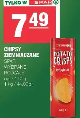 Spar Chipsy ziemniaczane Spar oferta