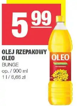 Spar Olej rzepakowy Oleo Bunge oferta
