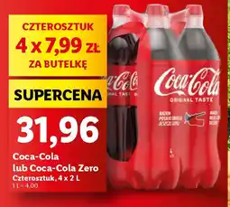 Lidl Coca-Cola lub Coca-Cola Zero oferta