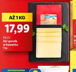 Lidl Ser gouda Pilos oferta