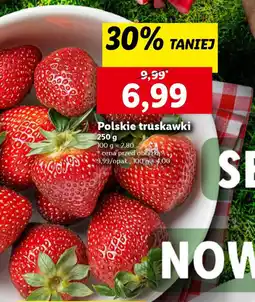 Lidl Polskie truskawki oferta