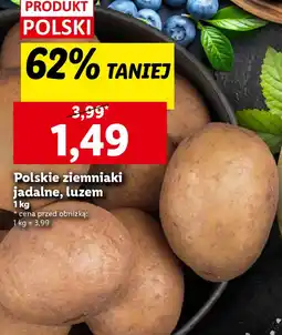 Lidl Polskie ziemniaki jadalne oferta