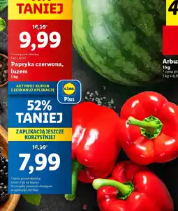 Lidl Papryka czerwona oferta