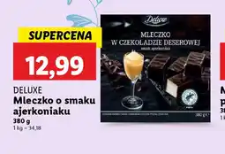 Lidl Deluxe Mleczko o smaku ajerkoniaku oferta