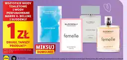 Lidl Wody toaletowe i perfumowane marek G. Bellini i Suddenly oferta