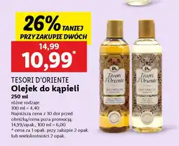 Lidl Olejek do kąpieli Tesori d'Oriente oferta